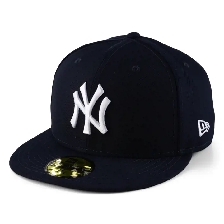 CASQUETTE 59FIFTY MLB NEW YORK YANKEES ÉCUSSON UV BLEU MARINE