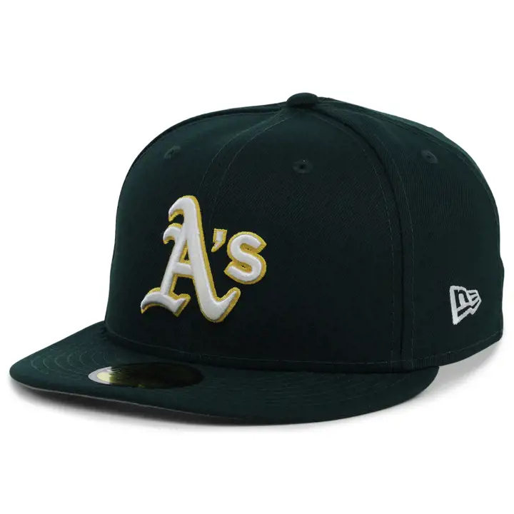 CASQUETTE 59FIFTY MLB OAKLAND ATHLETICS UV PATCH VERT