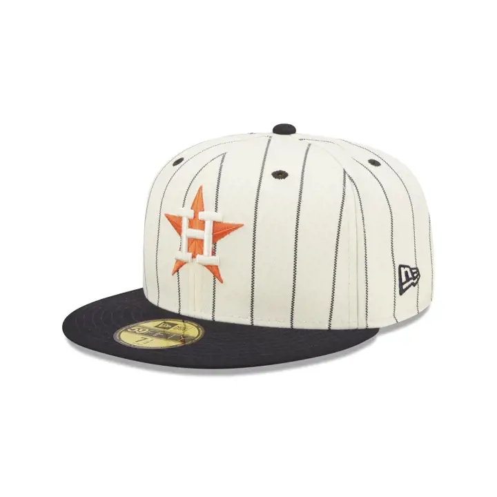 Casquette 59FIFTY HOUSTON ASTROS MLB OFF WHITE/TC PINSTRIPE PATCH ASG