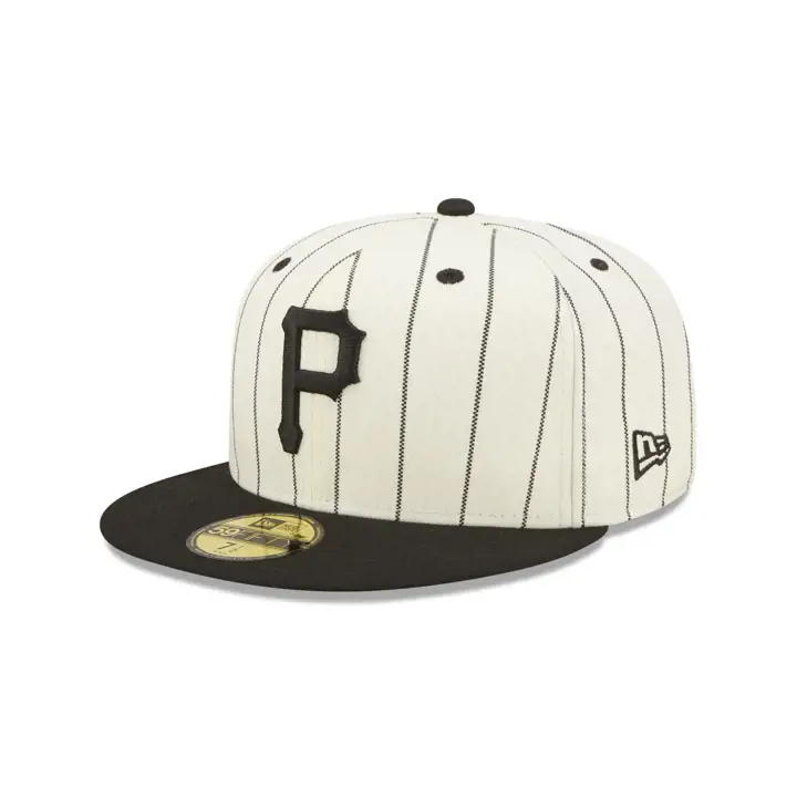 PIRATES MLB BLANC CASSÉ/RAYURES FINES TC ÉCUSSON 59FIFTY ASG 1959 SI