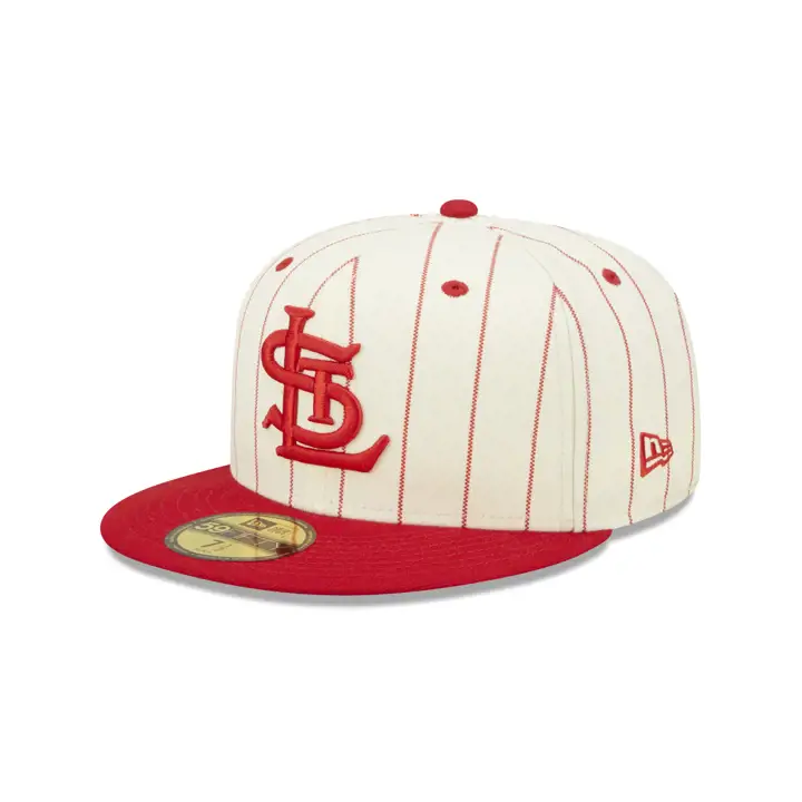 CASQUETTE 59FIFTY MLB STL CARDINALS ÉCRU/RAYURES FINES TC ASG 1