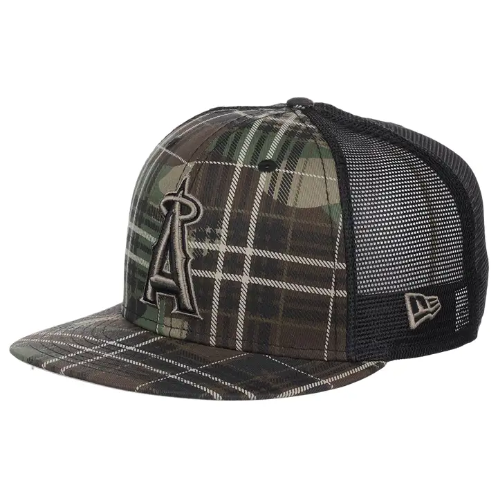 ANAHEIM ANGELS WOODLAND PLAID 9FIFTY WOODLAND
