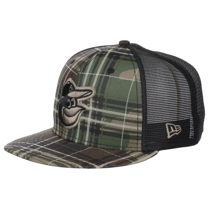 BALTIMORE ORIOLES PLAID FORET 9FIFTY FORET