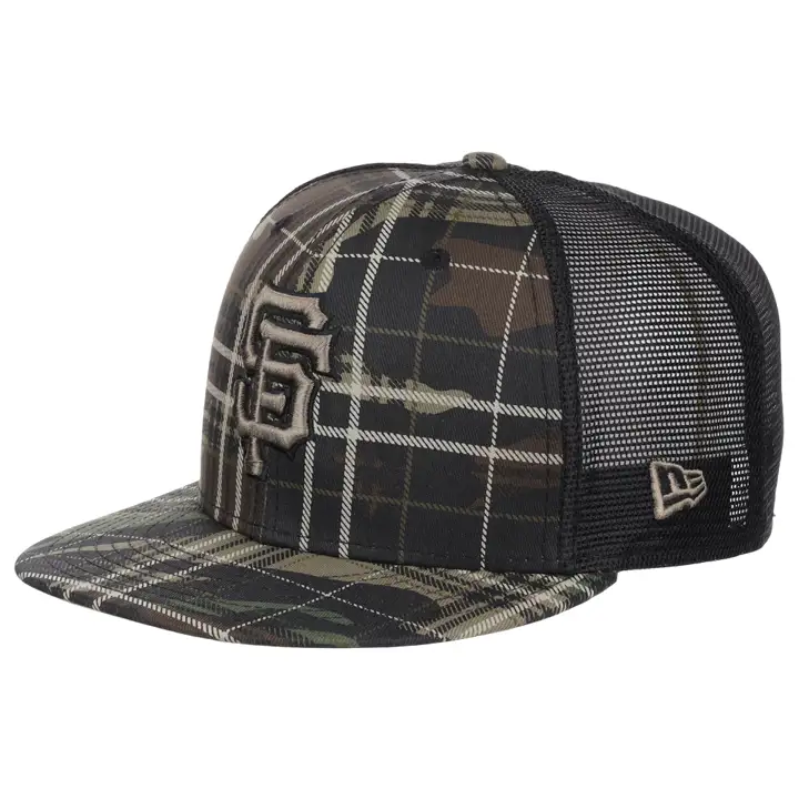 SAN FRANCISCO GIANTS PLAID BOISÉE 9FIFTY WOODLAND