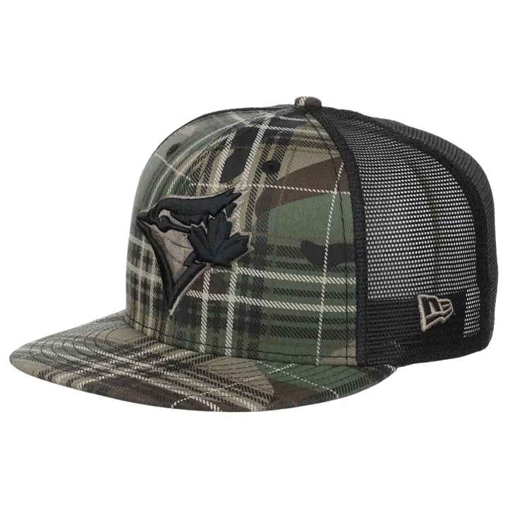 CASQUETTE TORONTO BLUE JAYS SÉRIE BOISÉE À CARREAUX 9FIFTY WOODLAND