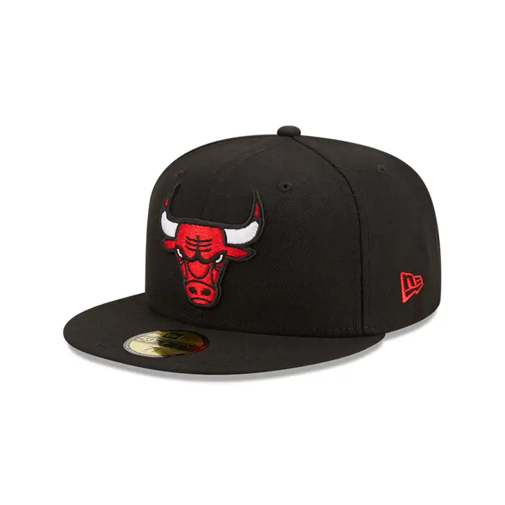 CASQUETTE 59FIFTY NBA CHICAGO BULLS IMPRIMÉ EAU UV NOIRE