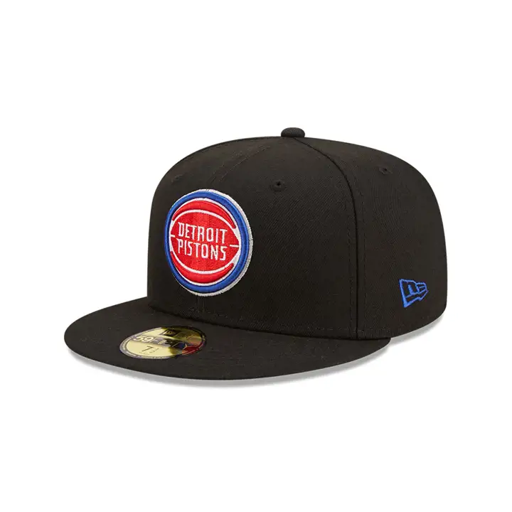 CASQUETTE 59FIFTY IMPRIMÉ EAU NBA DETROIT PISTONS NOIRE