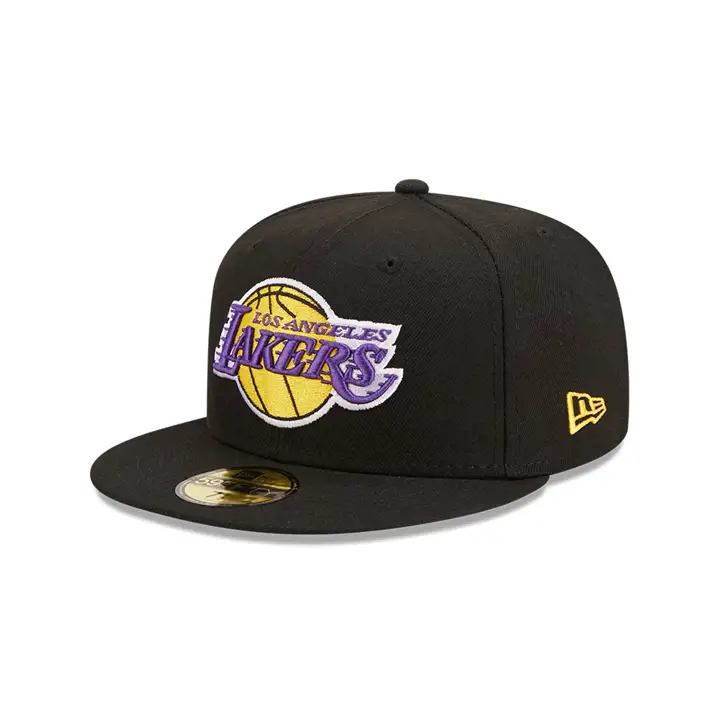CASQUETTE 59FIFTY BLK LOS ANGELES LAKERS NBA IMPRESSION D'EAU UV