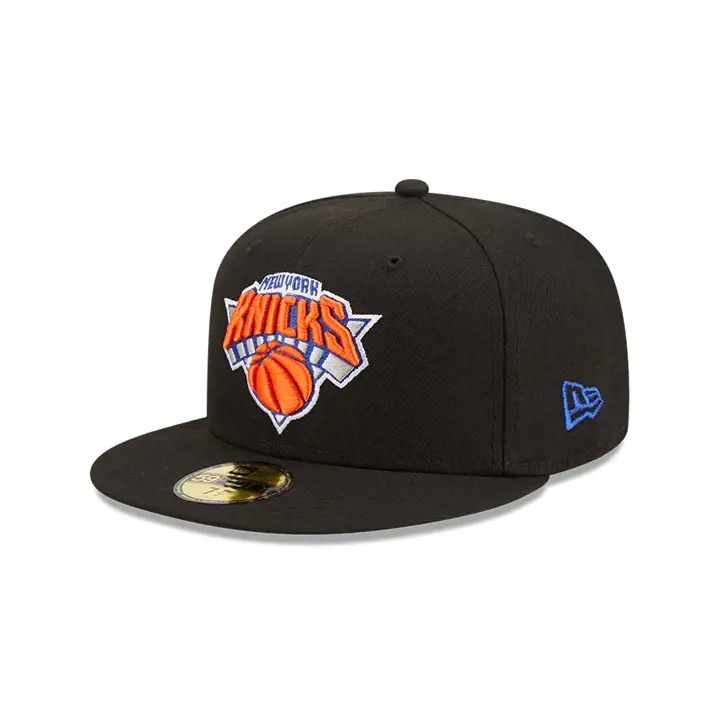 NEW YORK KNICKS NBA WATER PRINT UV 59FIFTY NOIR