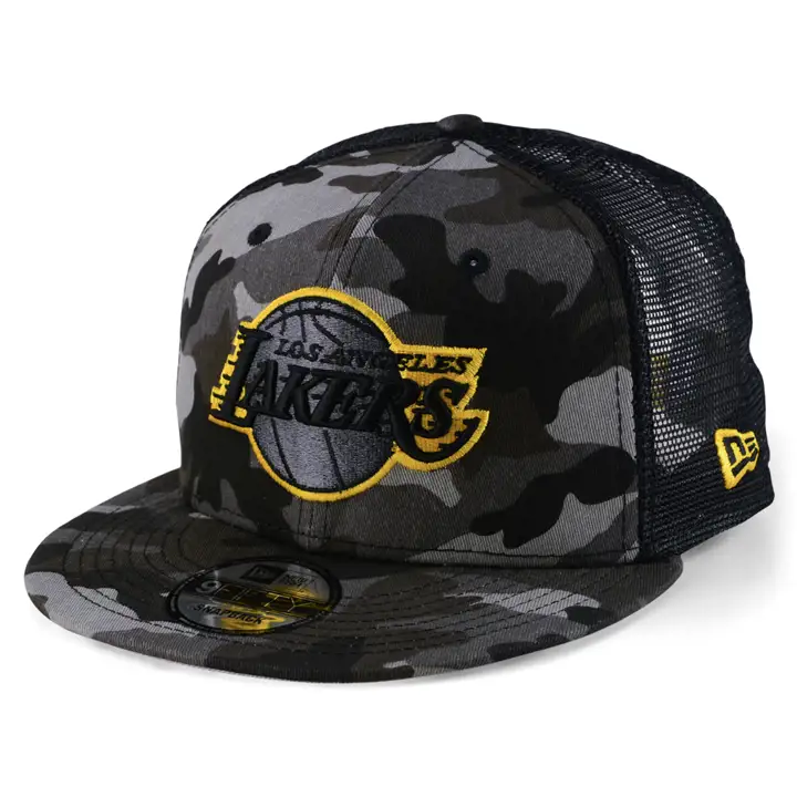 LOS ANGELES LAKERS NBA HEATHER CAMO 9FIFTY GRY