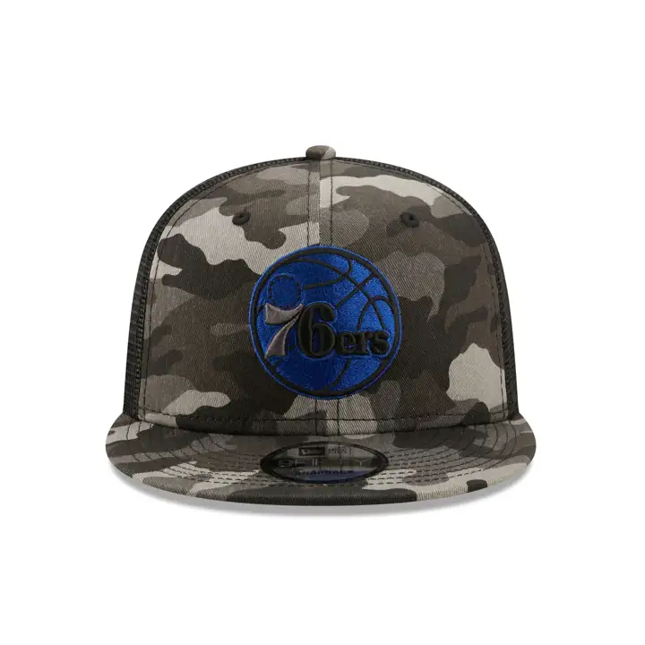 PHILADELPHIA 76ERS NBA GRIS CHINÉ CAMOUFLAGE 9FIFTY