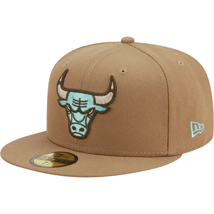 CASQUETTE 59FIFTY CHICAGO BULLS NBA MINT/ROSE