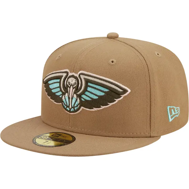 NEW ORLEANS PELICANS NBA MENTHE/ROSE PÂLE 59FIFTY KHA