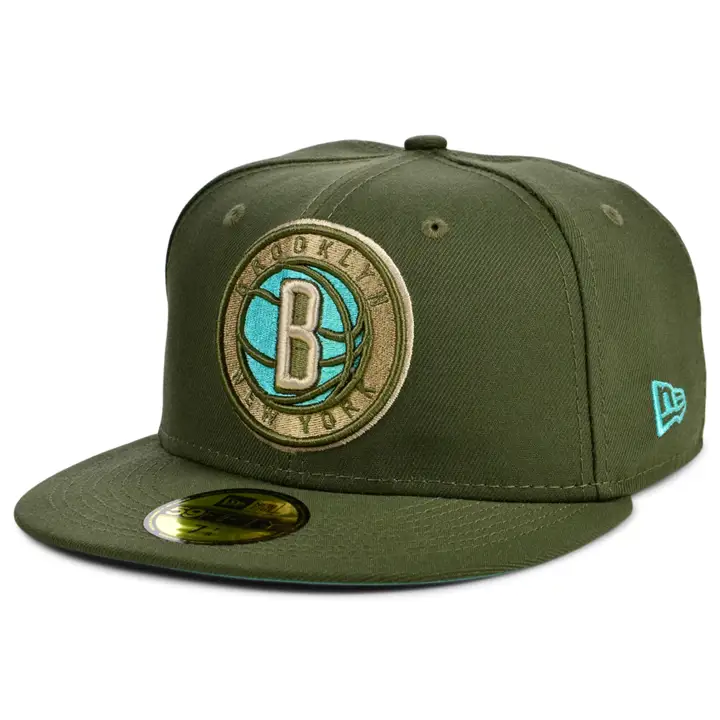 BROOKLYN NETS NBA MENTHE/ROSE 59FIFTY OLV