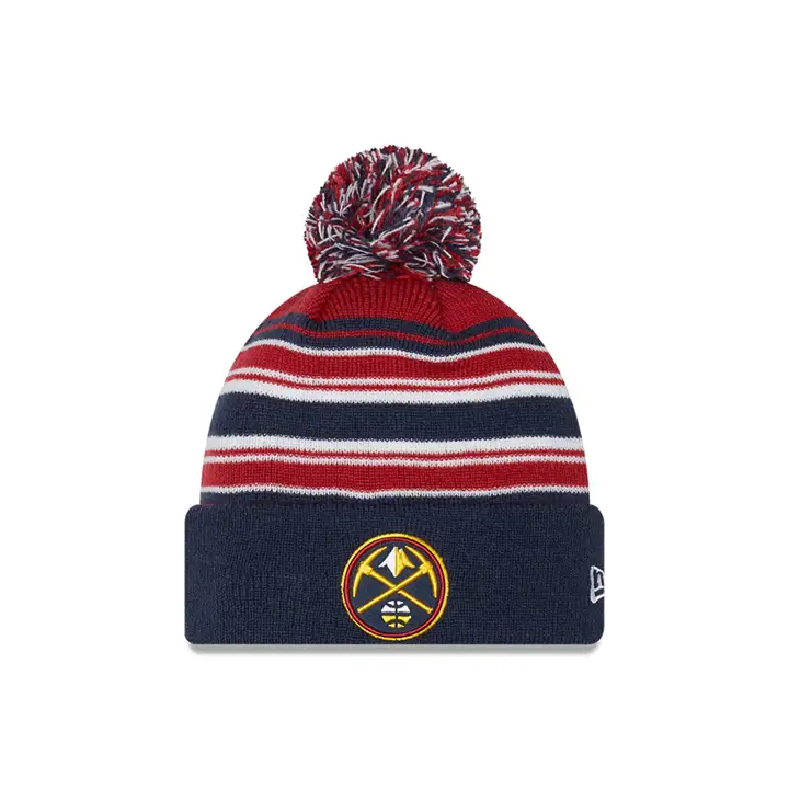 Denver Nuggets NBA 21 NE Rayures MB Tricot MARINE