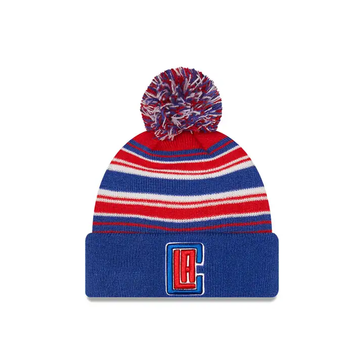 Los Angeles Clippers NBA 21 NE Striped MB Knit BLEU