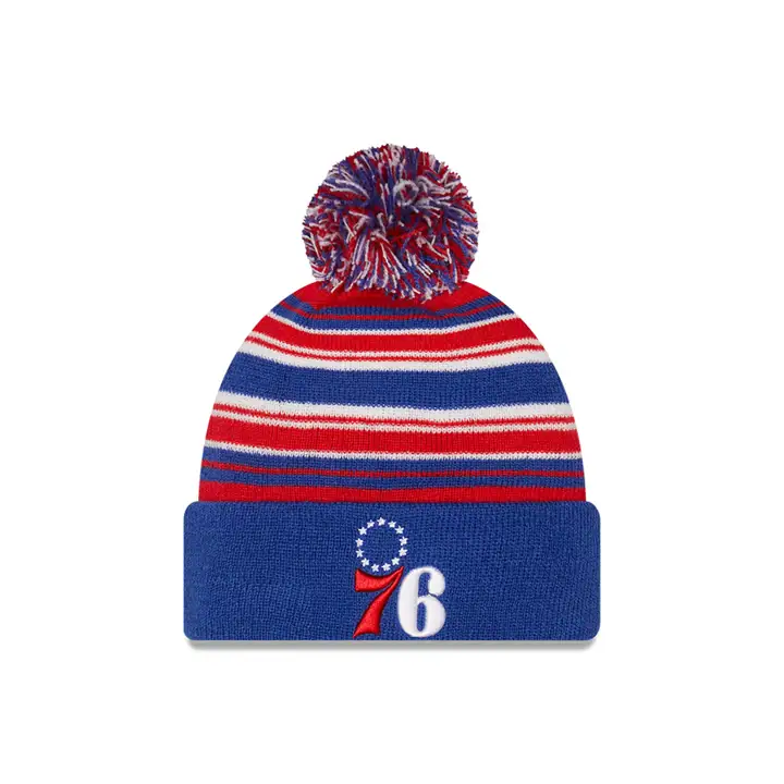 Philadelphia 76ers NBA 21 NE rayé MB tricot BLEU