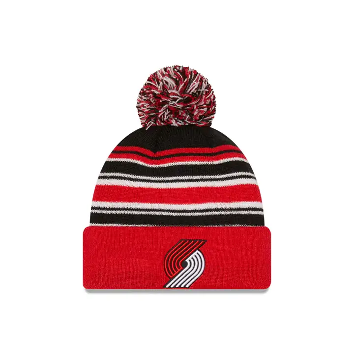Portland Trail Blazers NBA 21 NE Rayé MB Tricot ROUGE