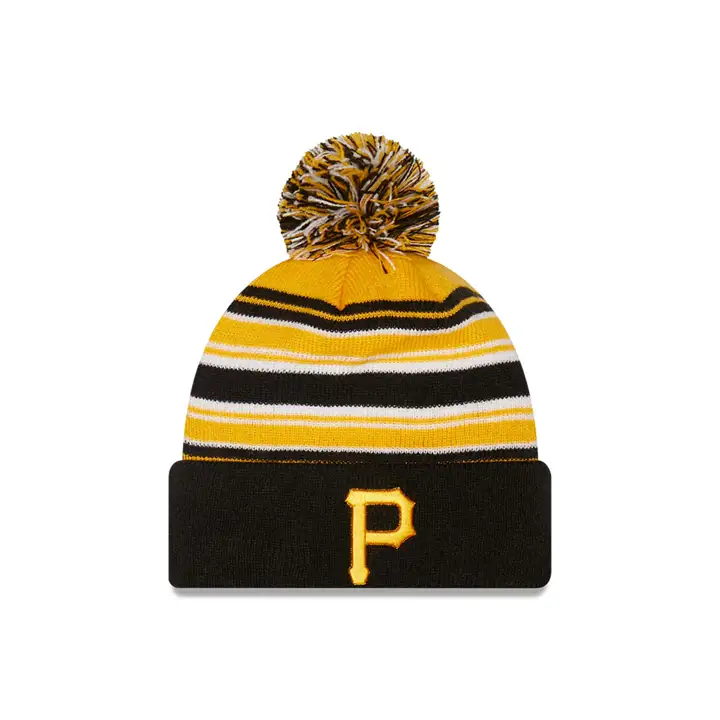 Pittsburgh Pirates MLB 21 Bonnet en maille rayé NE BLK