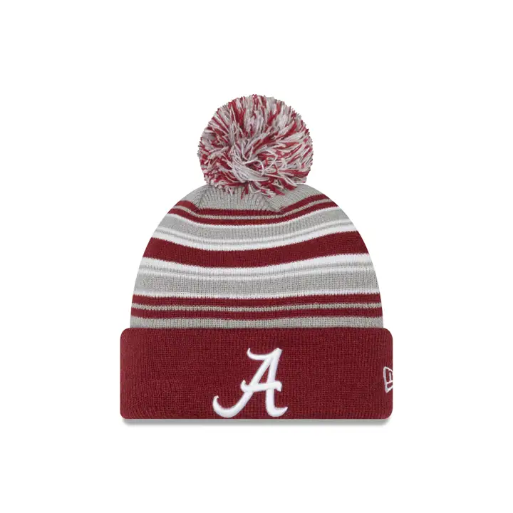 Alabama Crimson Tide NCAA 21 NE Striped MB Knit crim