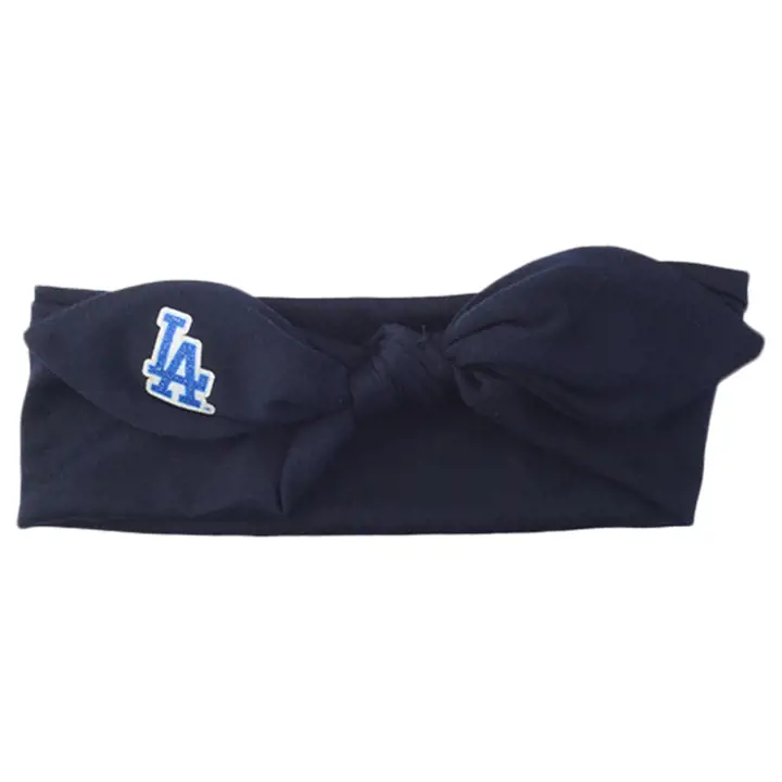 Serre-tête en coton noué à nœud des Dodgers de Los Angeles ast