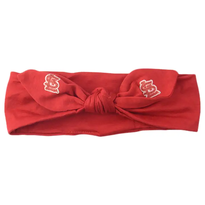 Bandeau en coton noué des St. Louis Cardinals