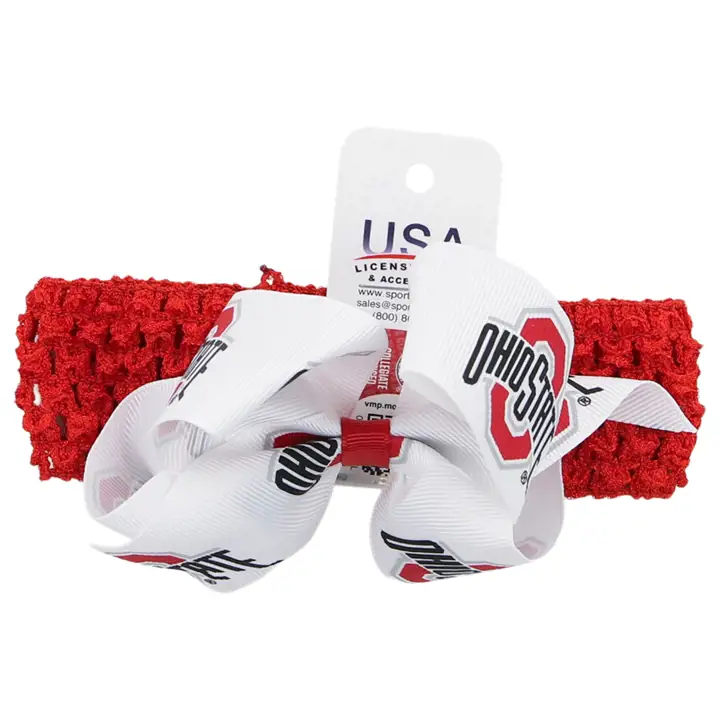 Bandeau au crochet Ohio State Buckeyes avec logo