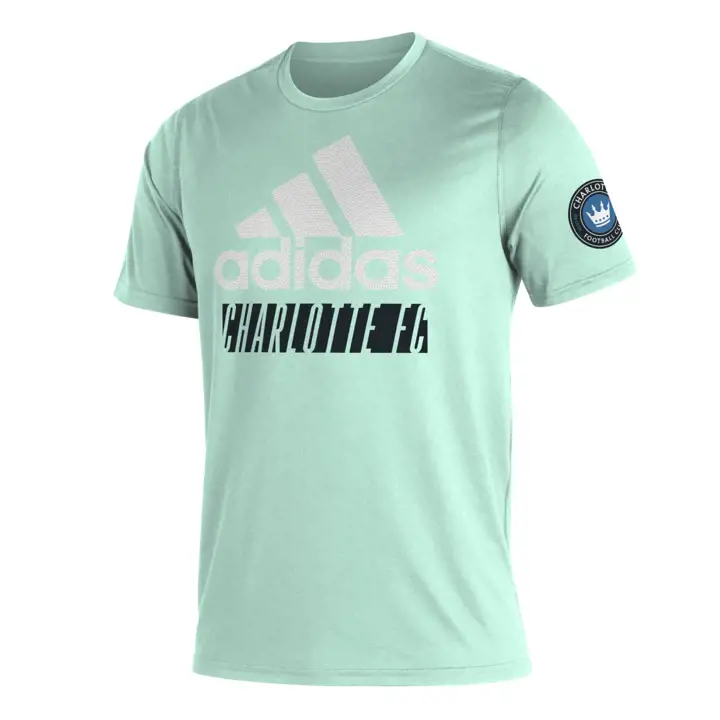T-shirt Vintage Charlotte FC MLS 22 BLEU