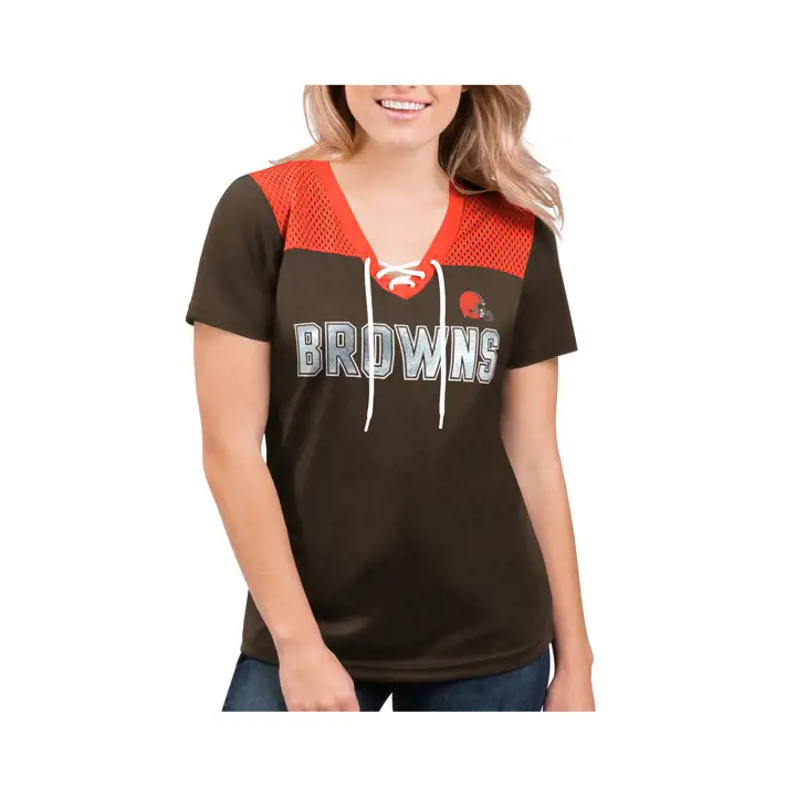 Cleveland Browns NFL Maillot Femme Wild Card 21 org
