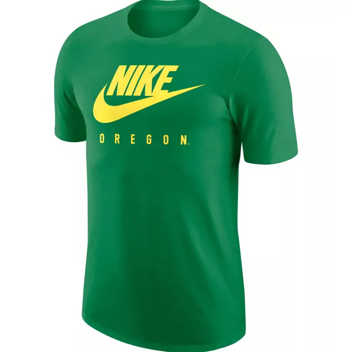 T-shirt Nike Oregon Ducks NCAA Enfant Essential Futura vert