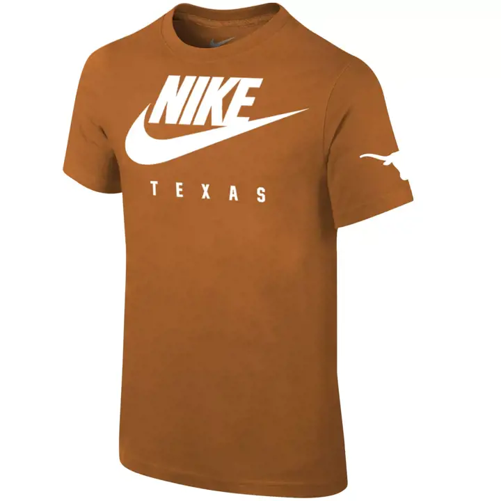T-shirt Futura essentiel NCAA Texas Longhorns pour jeunes - orange Tex