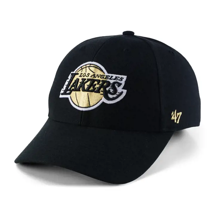 Los Angeles Lakers Champions NBA Écusson latéral '47 MVP noir