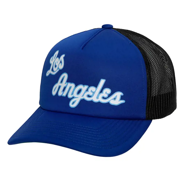 LOS ANGELES LAKERS CASQUETTE TRUCKER HWC BLEUE