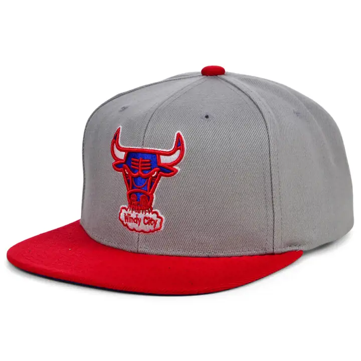 CHICAGO BULLS HWC 35TH SNAPBACK gry