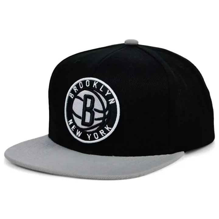 Casquette ajustable BROOKLYN NETS NBA 75ÈME ANNIVERSAIRE noire