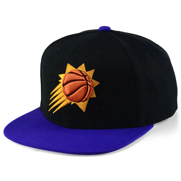 PHOENIX SUNS NBA 75ÈME CASQUETTE SNAPBACK noire