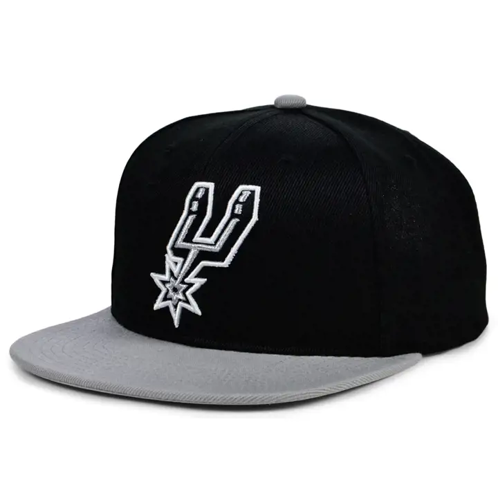 SAN ANTONIO SPURS NBA 75TH SNAPBACK blk