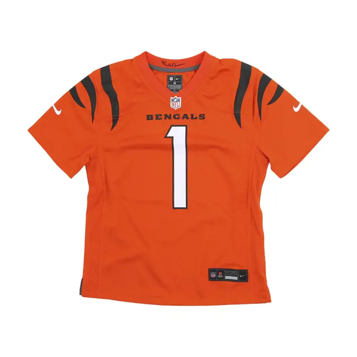 Maillot de match NFL pour jeune BENGALS JaMarr Chase ORG