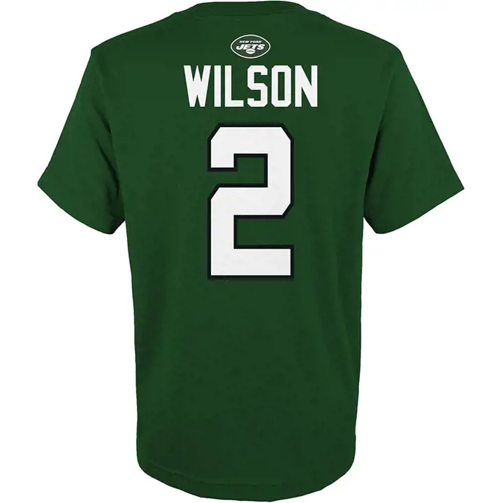 T-shirt Joueur NY JETS NFL Toddler Mainliner Zach Wilson GRN