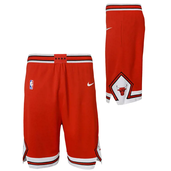 CHICAGO BULLS NBA Short Swingman Jeune ROUGE NE