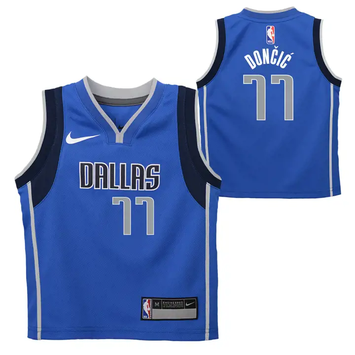 DALLAS MAVERICKS Maillot Swingman Icône NBA Enfant NE LUKA DONCI