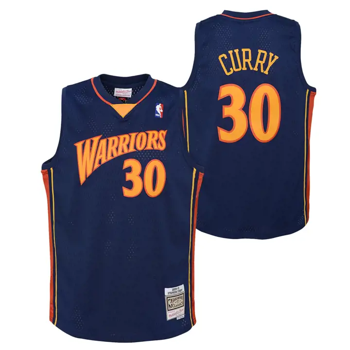Maillot NBA Hardwood Classic Swingman pour Jeunes WARRIORS NE STEPH
