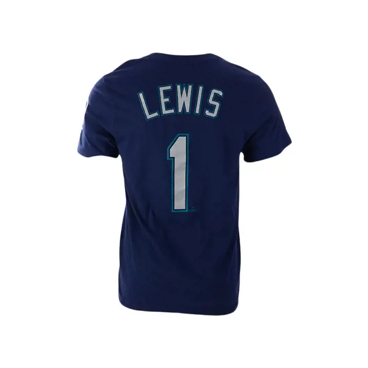 T-shirt joueur Mariners MLB Nike N&N Kyle Lewis MARINE