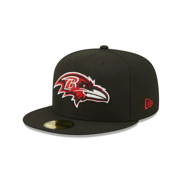Baltimore Ravens NFL Color UV 59FIFTY NOIR/ROUGE