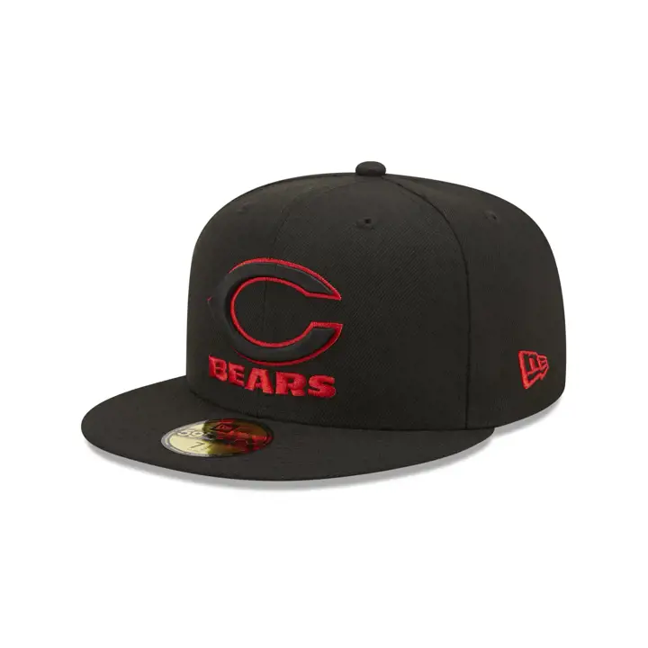 Chicago Bears NFL Color UV 59FIFTY NOIR/ROUGE