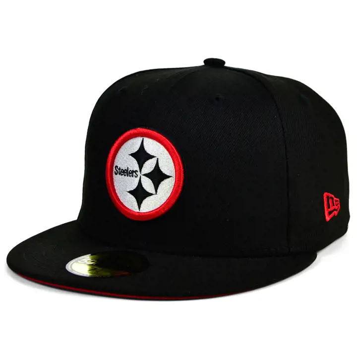 Pittsburgh Steelers NFL Color UV 59FIFTY NOIR/ROUGE
