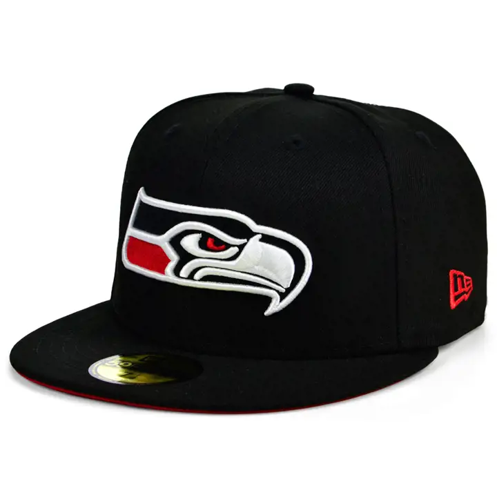Seattle Seahawks NFL Color UV 59FIFTY NOIR/ROUGE