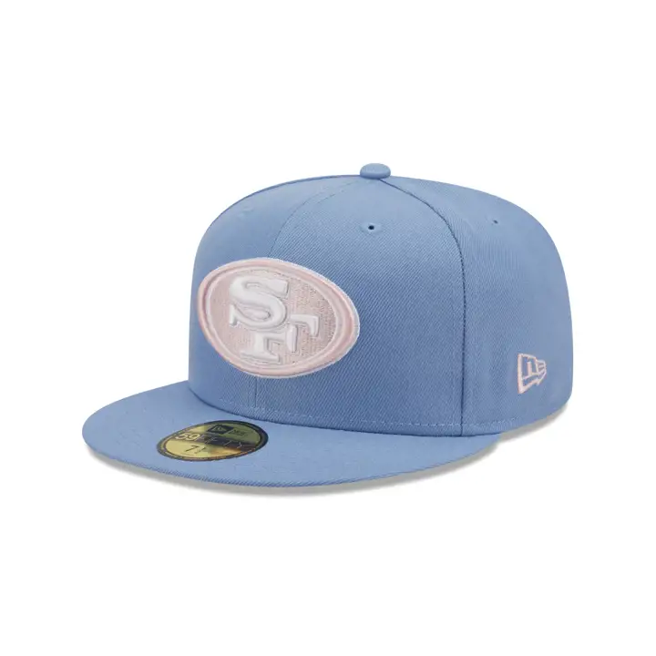 San Francisco 49ers NFL Color UV 59FIFTY BLEUCIEL/ROSE