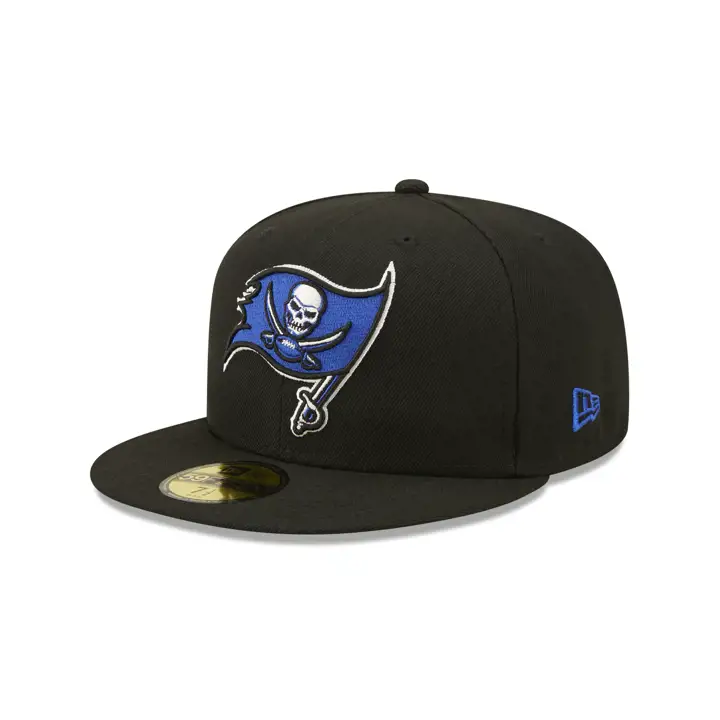 Casquette 59FIFTY NFL Color UV des Tampa Bay Buccaneers Noir/Bleu Royal