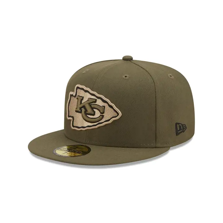 Kansas City Chiefs NFL Couleur UV 59FIFTY OLV/CAMO